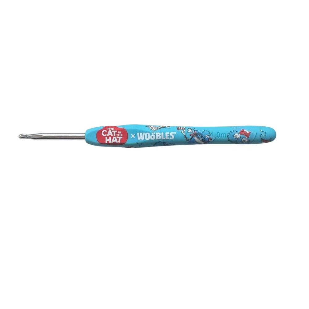 *Never Used* Woobles Dr. Seuss© Cat in the Hat Thing 1 & Thing 2 Crochet Hook